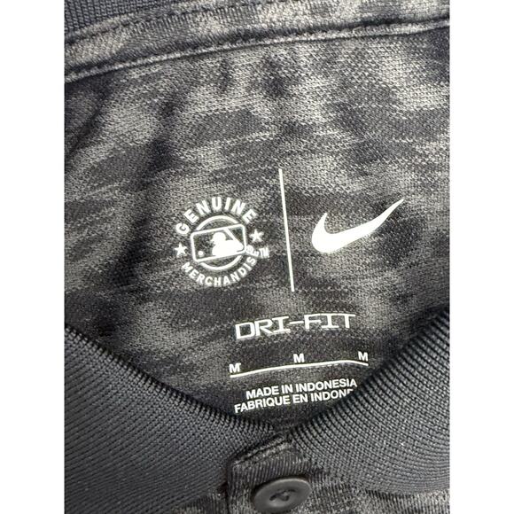 Nike San Diego Padres Dri-FIT Polo Shirt | MLB Genuine | Size M | Black Camo - Picture 3 of 7